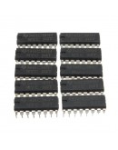 250pcs SN74HC595N 74HC595 74HC595N HC595 DIP-16 8 Bit Shift Register IC