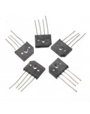 5Pcs 10A 1000V KBU1010 Single Phases Diode Rectifier Bridge IC Chip