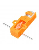5pcs 1:28 Orange Hexagonal Axis 130 Motor Gearbox for DIY Chassis Car Model