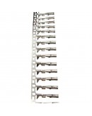 100pcs Dupont Head Reed 2.54mm Female Pin Connector