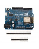 WeMos&reg; D1 R2 WiFi ESP8266 Development Board Compatible Arduino UNO Program By Arduino IDE