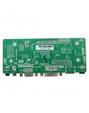 LCD Controller Board 40P 8-bit HD DVI VGA Audio PC Module Kit For B156XW02 15.6 Inch Display
