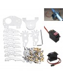 G6 Aluminum Alloy Mechanical Robot Paw DIY Kit With DT-3316 Digital/MG996R Servo